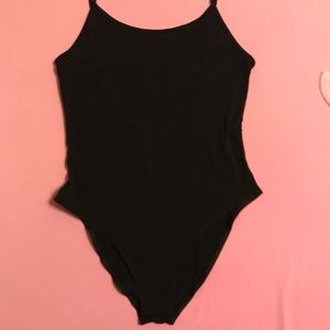 H&M Coachella Collection Black Bodysuit